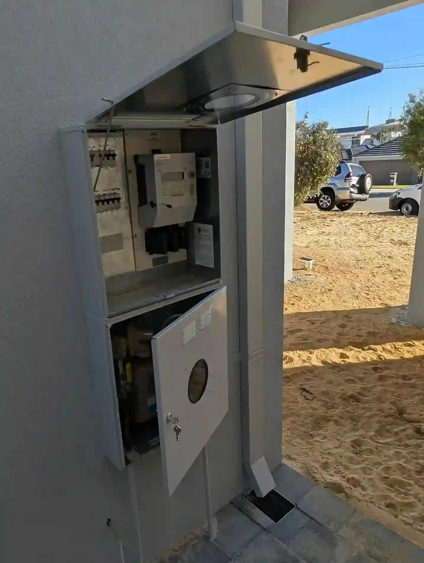 Double Meterbox Lock Perth Installation